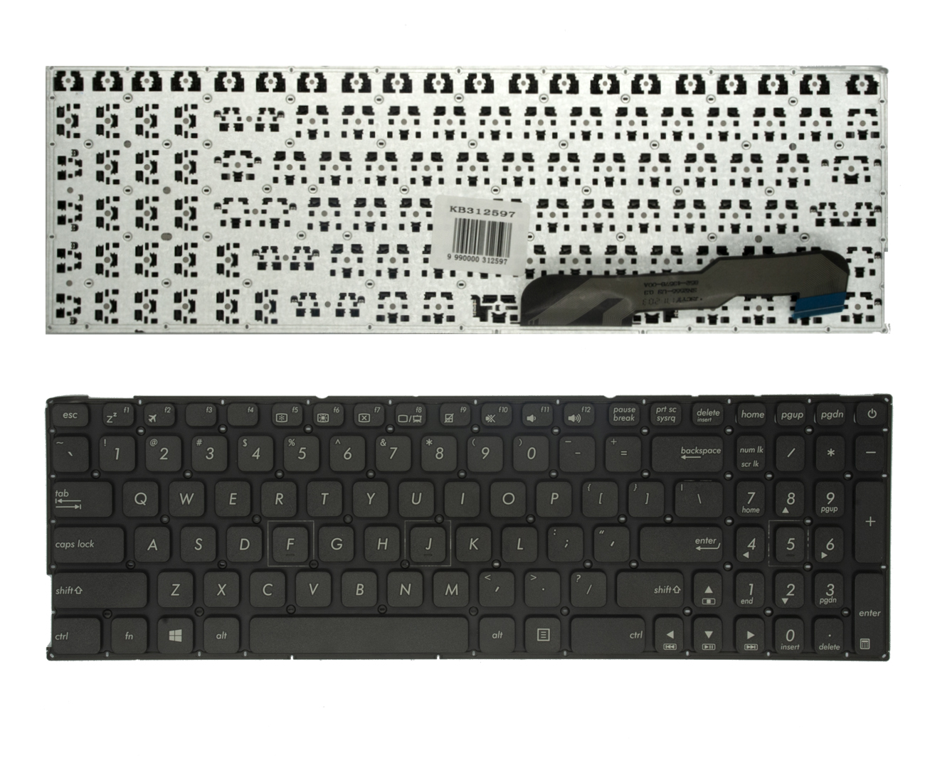 ASUS X541, X541S, X541SA, X541SC, X541UV, X541UA-WB51 klaviatuur