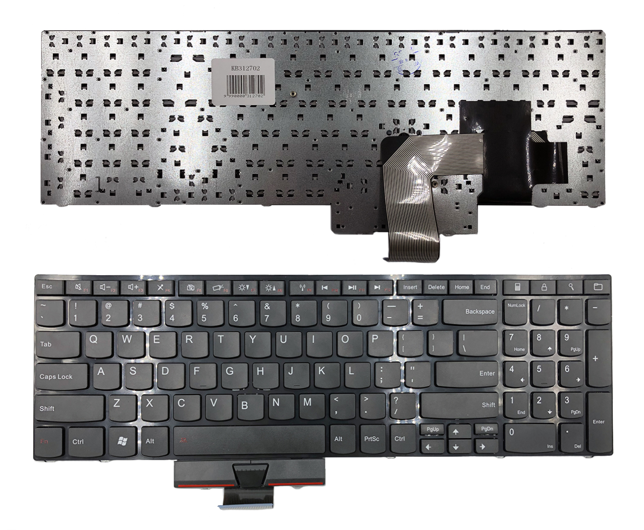 Keyboard Lenovo: Thinkpad Edge E520, E525 (koos frame)