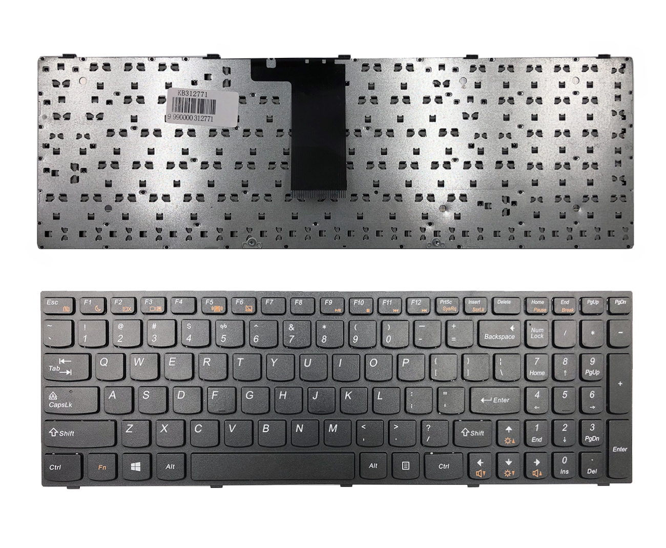 Keyboard Lenovo: B5400, B5400A koos frame