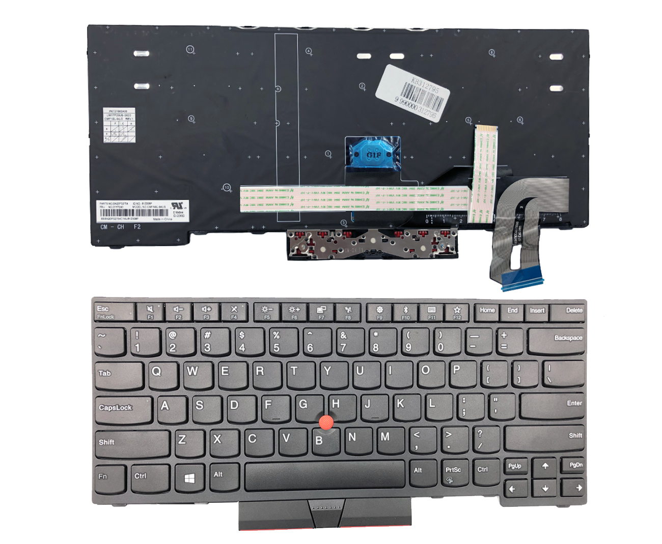 Lenovo ThinkPad klaviatuur E480 L480 T480S jaoks