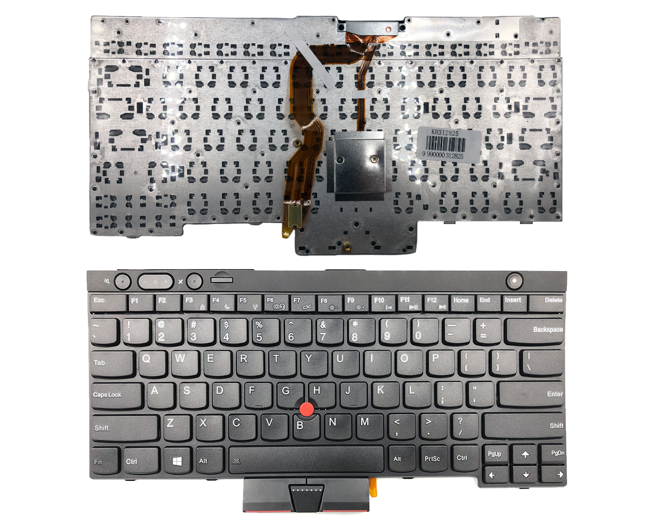 Keyboard Lenovo: Thinkpad T430, T530, L430, X230, W530 koos frame ja trackpoint