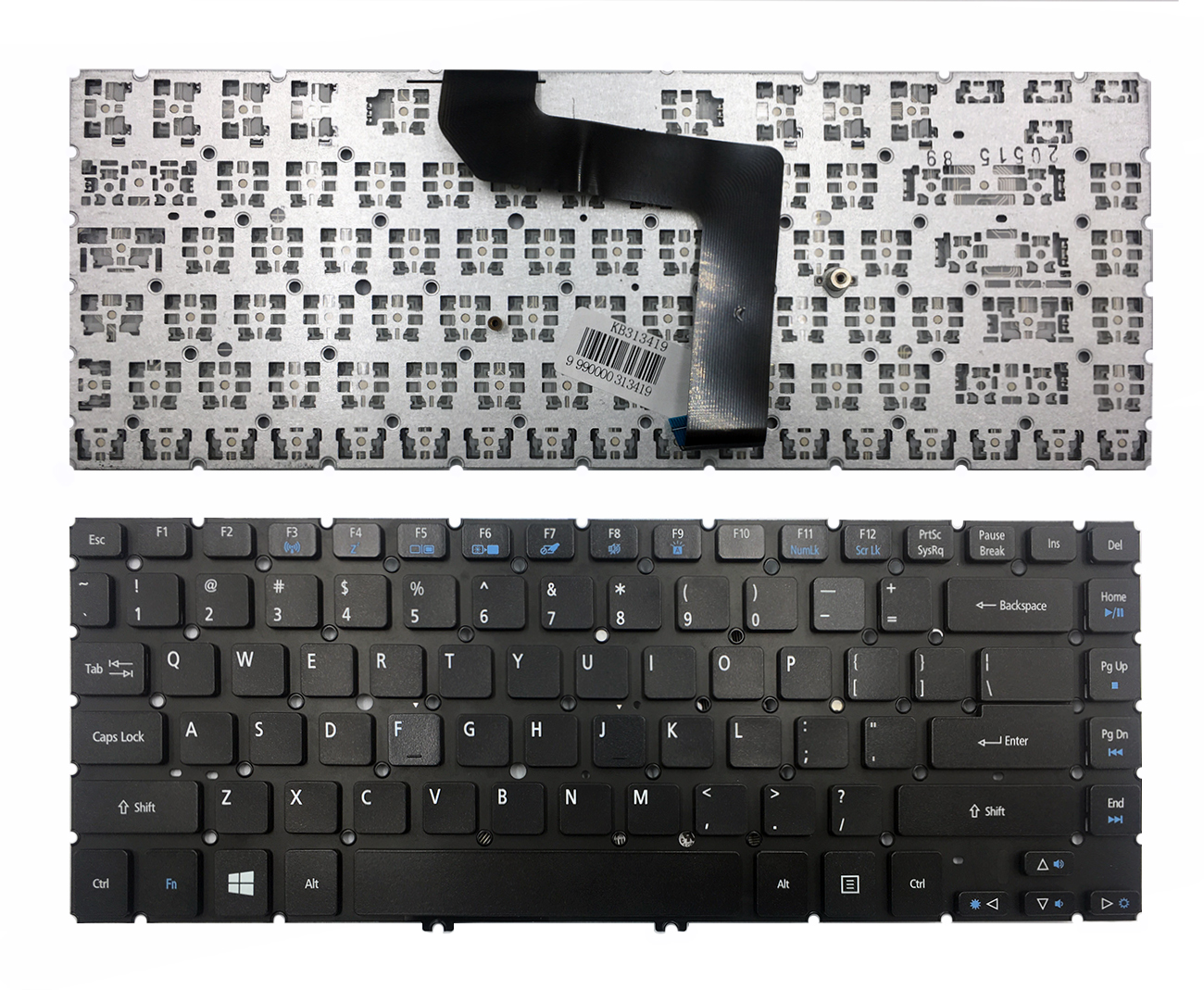 Keyboard koos backlit Acer: Aspire M5-481T M5-481TG M5-481PT M5-481PTG US