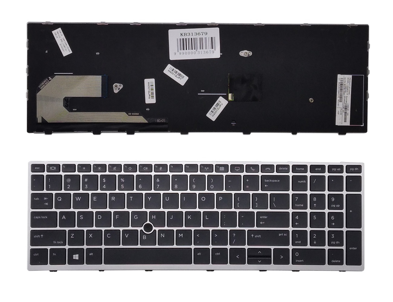 HP klaviatuur Elitebook 850 G5 755 G5 ZBook 15u G5 jaoks