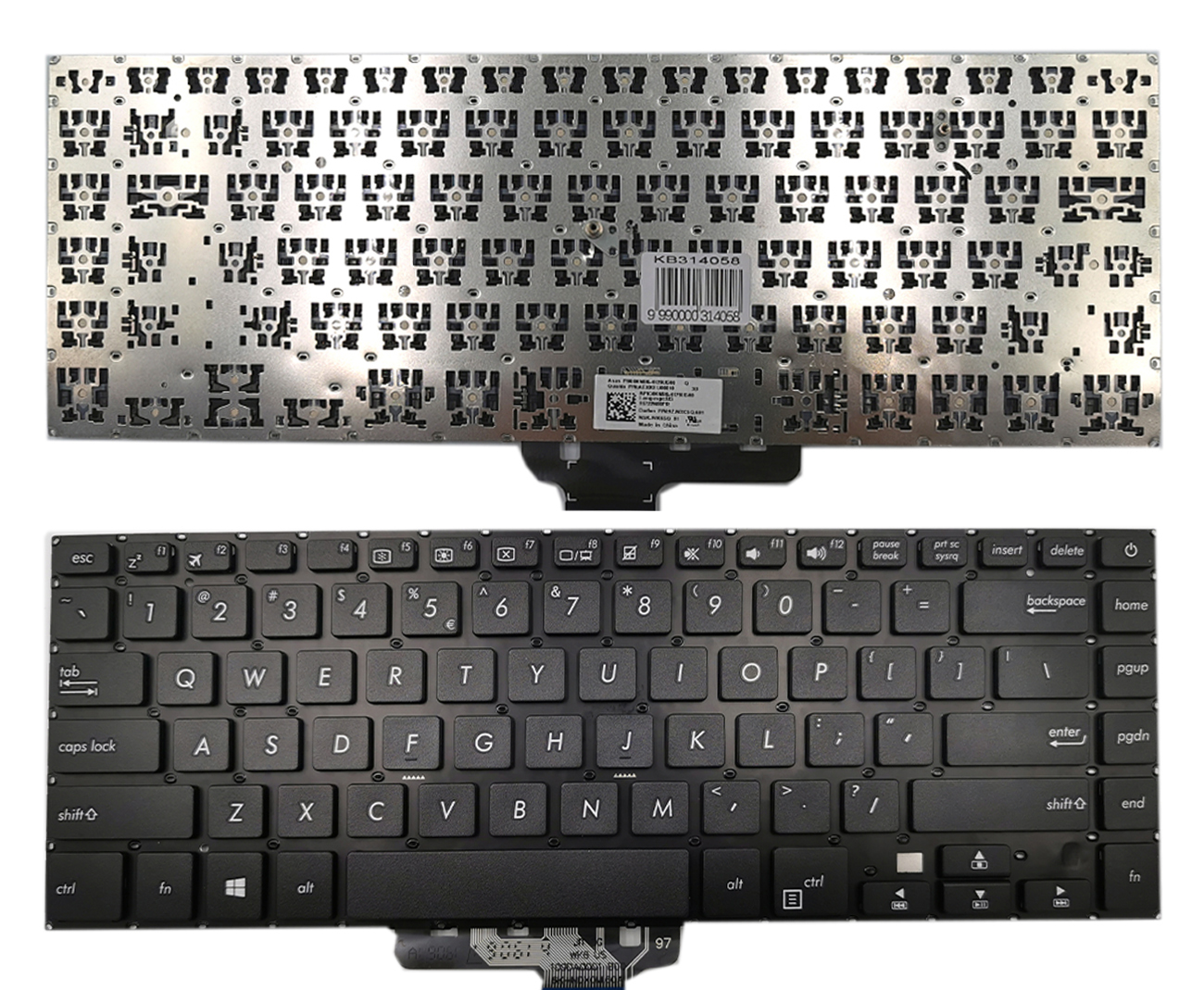ASUS VivoBook klaviatuur 15 X510, X510U, X510UA, X510UN jaoks