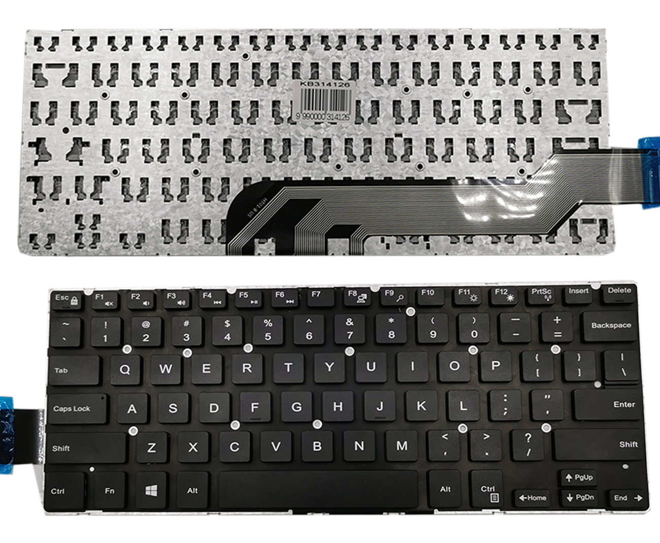 DELL Inspiron klaviatuur 5370, 5379, 7375, 5369, 5579, 7466 jaoks