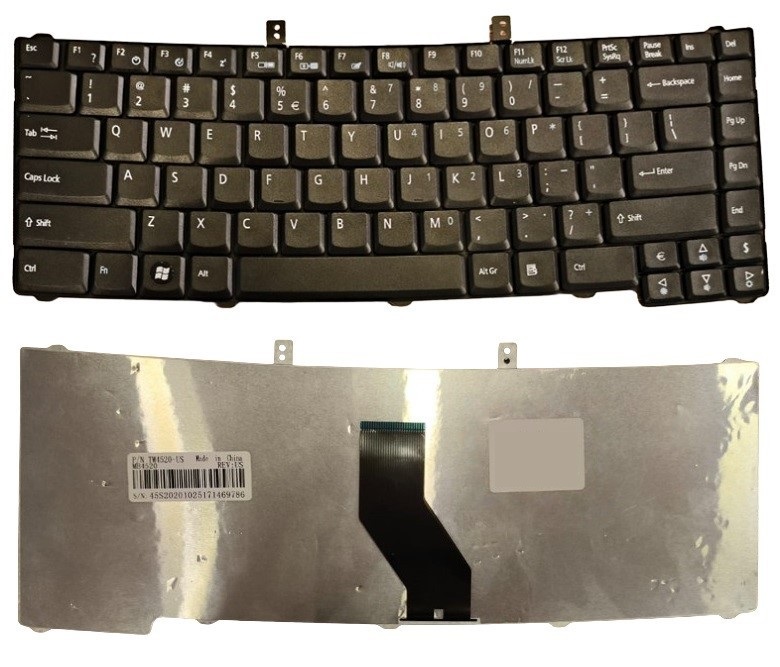 Acer TM4320, TM5710, 4630Z, 4620Z, 5530G, 4730 klaviatuur, USA