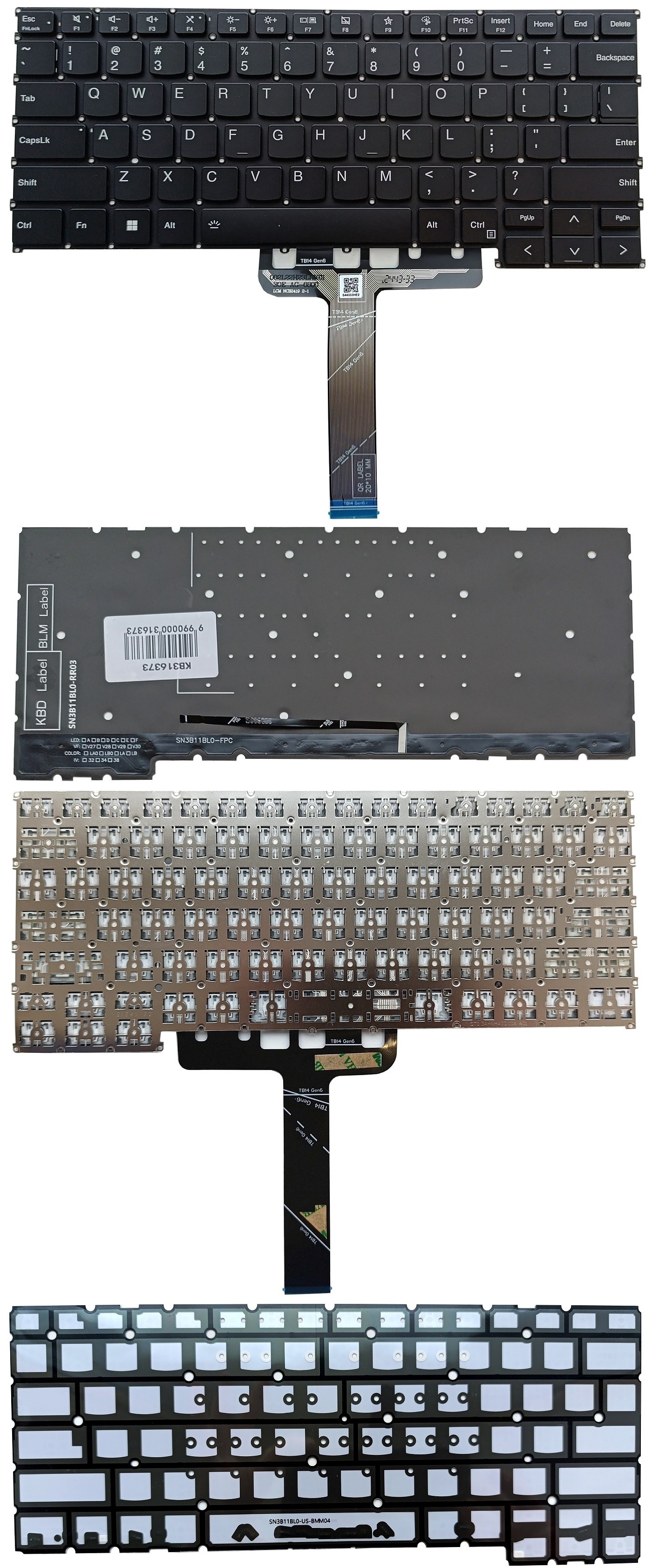 Keyboard LENOVO Thinkbook 14 G6 IRL, koos backlight, US