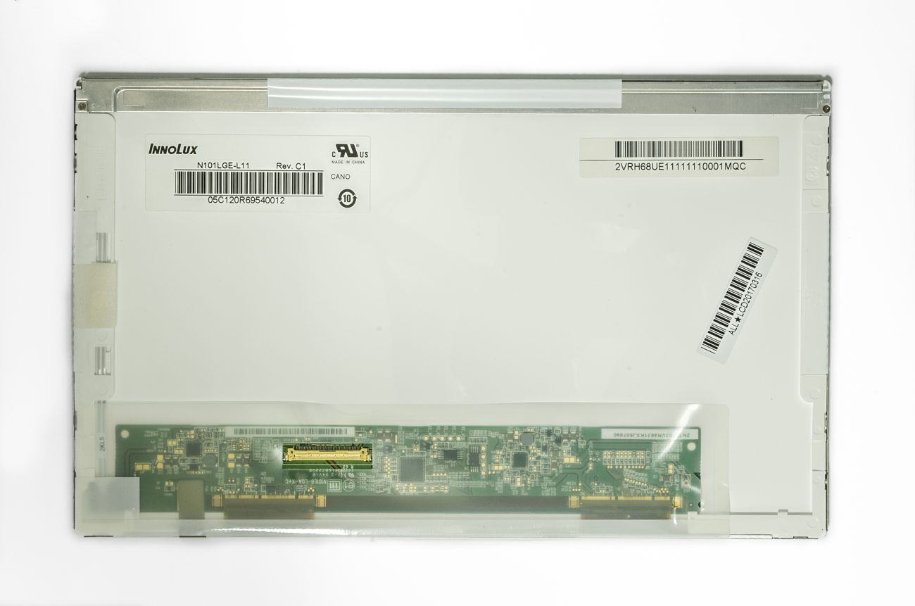 LCD ekraan 10.1" 1024x600, LED, matt, 40pin (vasak), A+