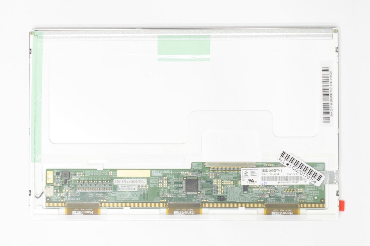 LCD ekraan 10.1" 1024x600, LED, matt, 30pin (paremal), A+