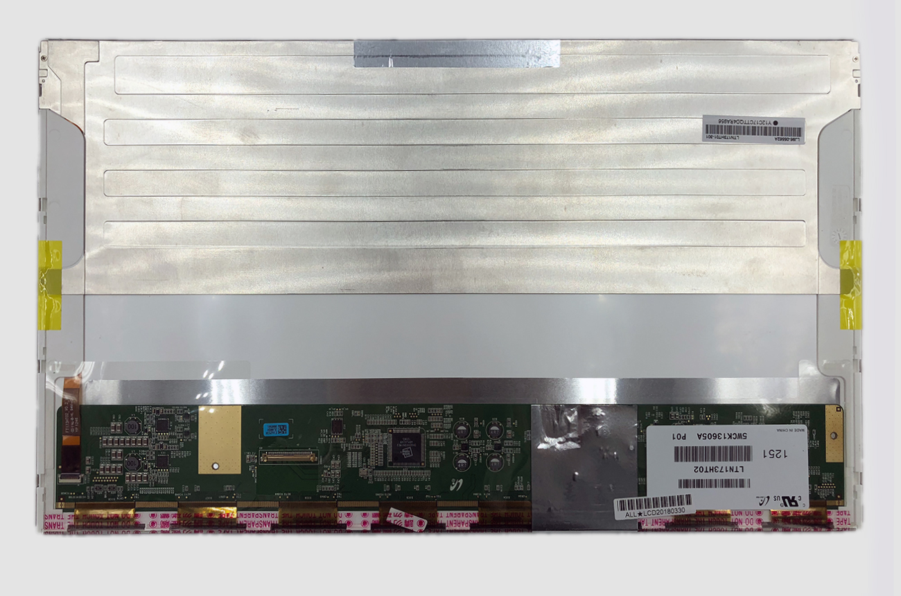 Sülearvuti ekraan 17.3" 1920x1080 FHD, LED, läikiv, 40pin (vasakul), A+