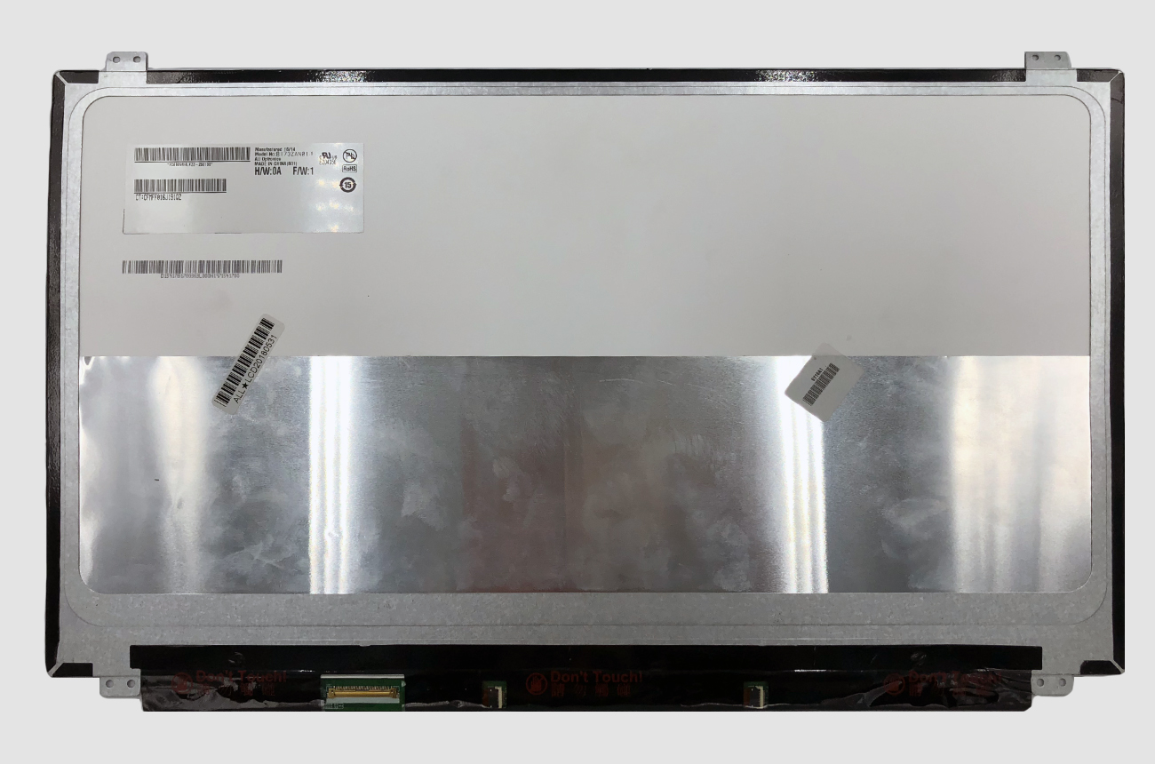 Sülearvuti ekraan 17.3" 3840x2160 UHD, LED, IPS, SLIM, matt, 40pin (vasakul), A+