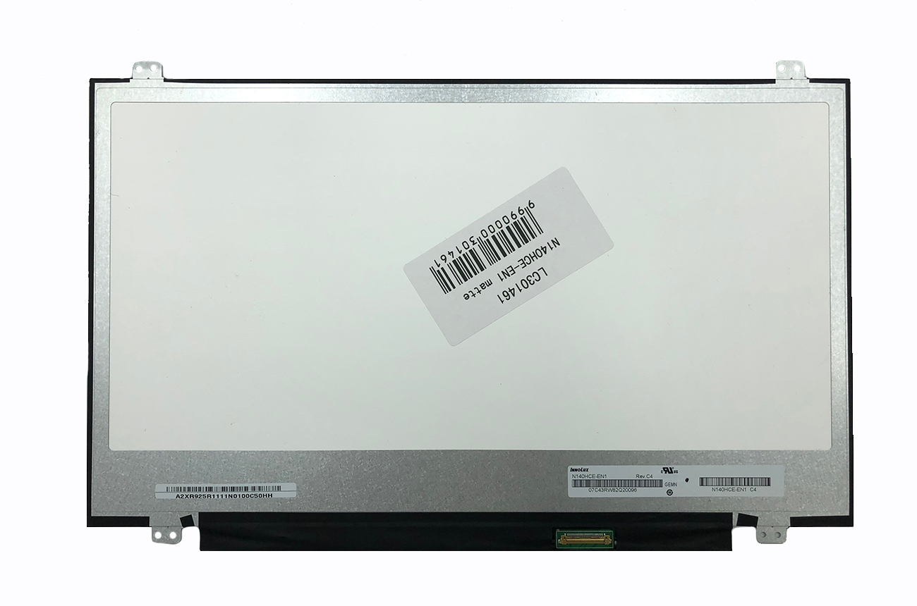 LCD ekraan 14.0" 1920x1080 FHD, SLIM, matt, 30pin (paremal), IPS, A+