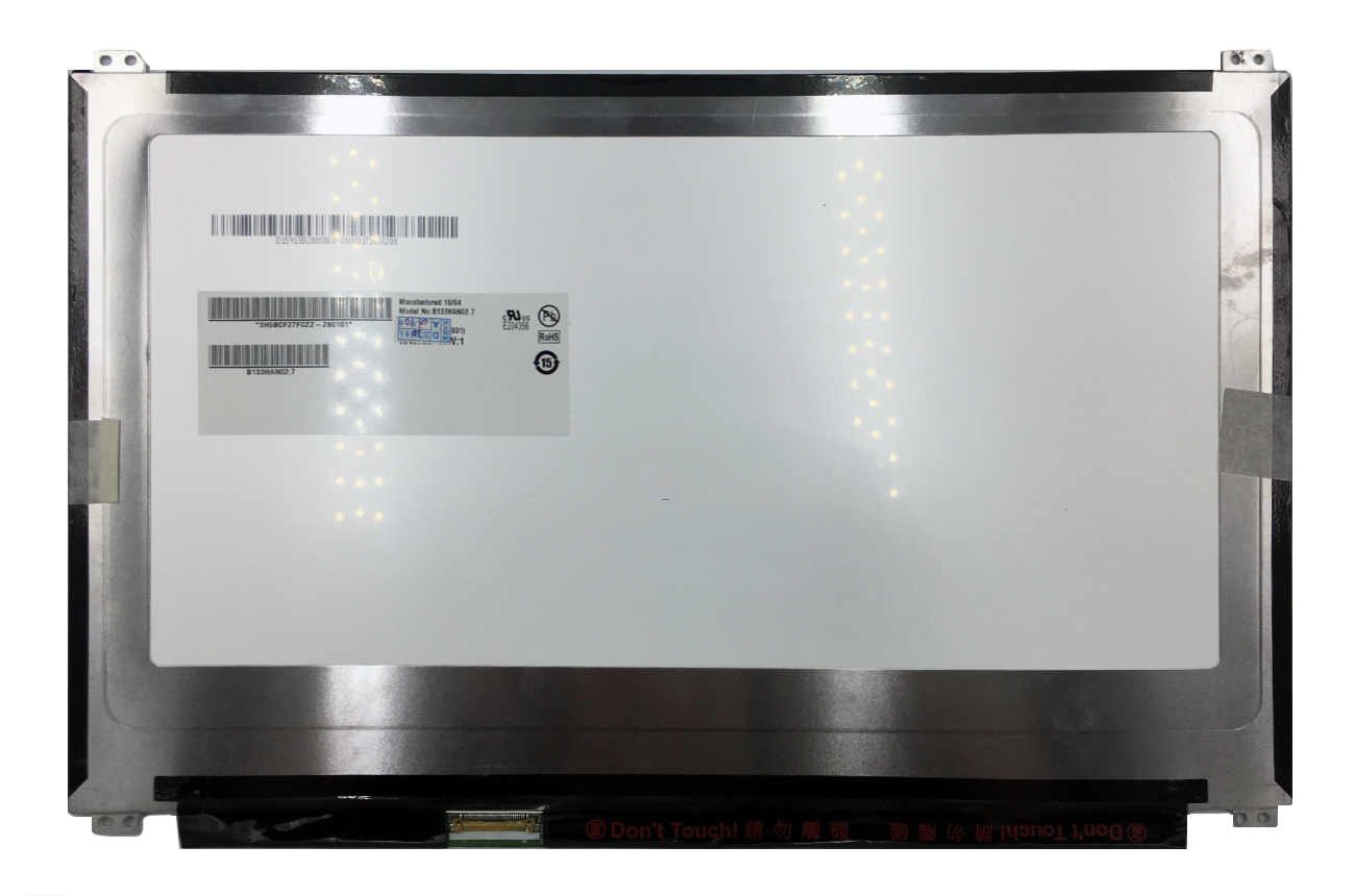 LCD ekraan 13.3" 1920x1080 FHD, LED, IPS, SLIM, matt, 40pin (vasak), A+