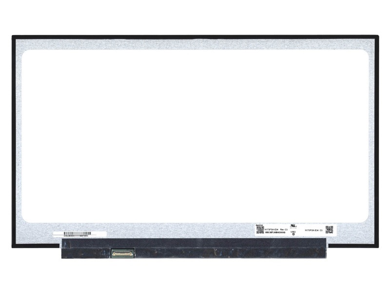 LCD ekraan 17.3" 1600x900 HD+, SLIM, LED, matt, 30pin (vasakul), A+