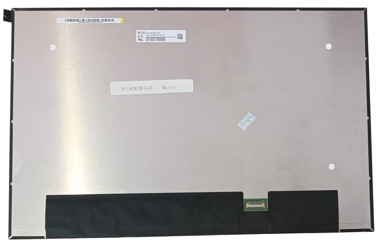 LCD ekraan 16.0" 1920x1200, WLED, SLIM, IPS, matt, kitsas 30pin (paremal), A+