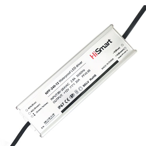Toiteplokk 12V, 20A, 240W, PFC, IP67