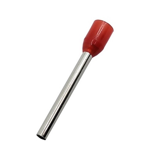 Insulated Cord End Terminal jaoks 1.5mm2/16AWG Kaabel, 100pcs