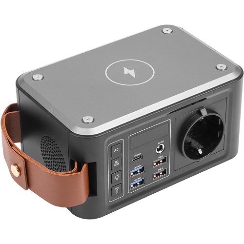 Akupank 24000mAh, PD18W, AC 120W, USB-C, 4xUSB