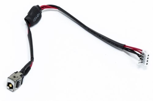 Power Jack Koos Kaabel, TOSHIBA Satellite A500, L455, L455D, L455D, L555, L555D