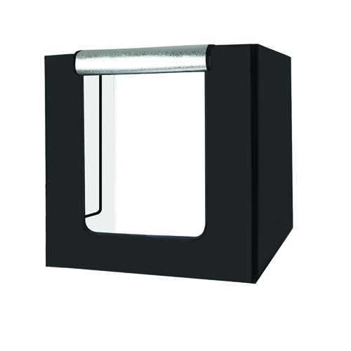 Photo box koos LED lightning, 80x80x80cm