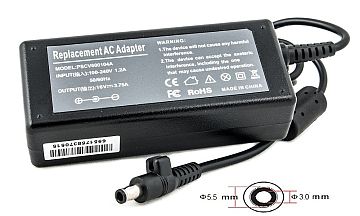Sülearvuti toiteadapter SAMSUNG 60W: 16V, 3.75A