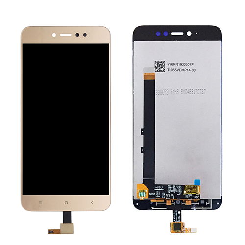 Screen LCD Xiaomi Redmi Note 5A Prime (kuldne) Refurbished