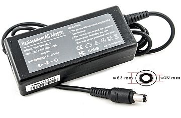 Sülearvuti toiteadapter TOSHIBA 60W: 19V, 3.16A