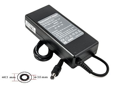 Sülearvuti toiteadapter TOSHIBA 90W: 15V, 6A