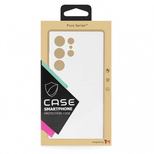 Phone Ümbris "TM Pure Silicone" jaoks Samsung S911 S23 / Valge / (Blister)