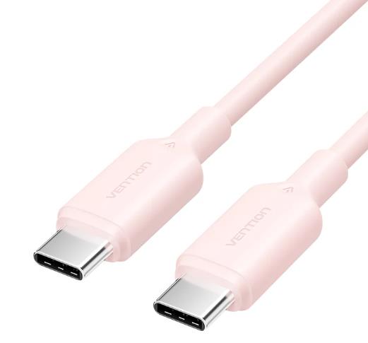Kaabel USB-C USB-C-le 1m roosa Vention
