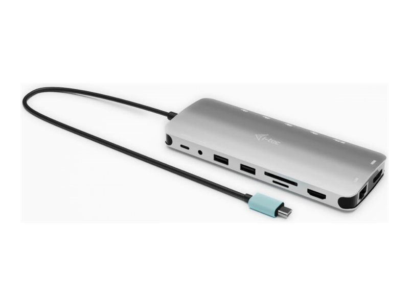 I-TEC USB-C Metal Nano dokk 3x ekraani ja PD