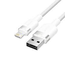 Kaabel USB2.0 Lightning-le 2m valge Vention
