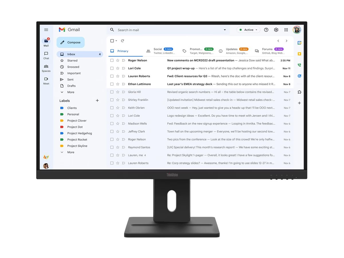 Lenovo ThinkVision E27-40 27" IPS monitor