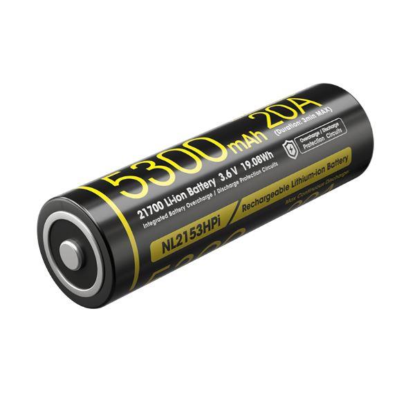 Laetav liitium-ioon aku 3.6V 5300mAh NL2153HPI Nitecore