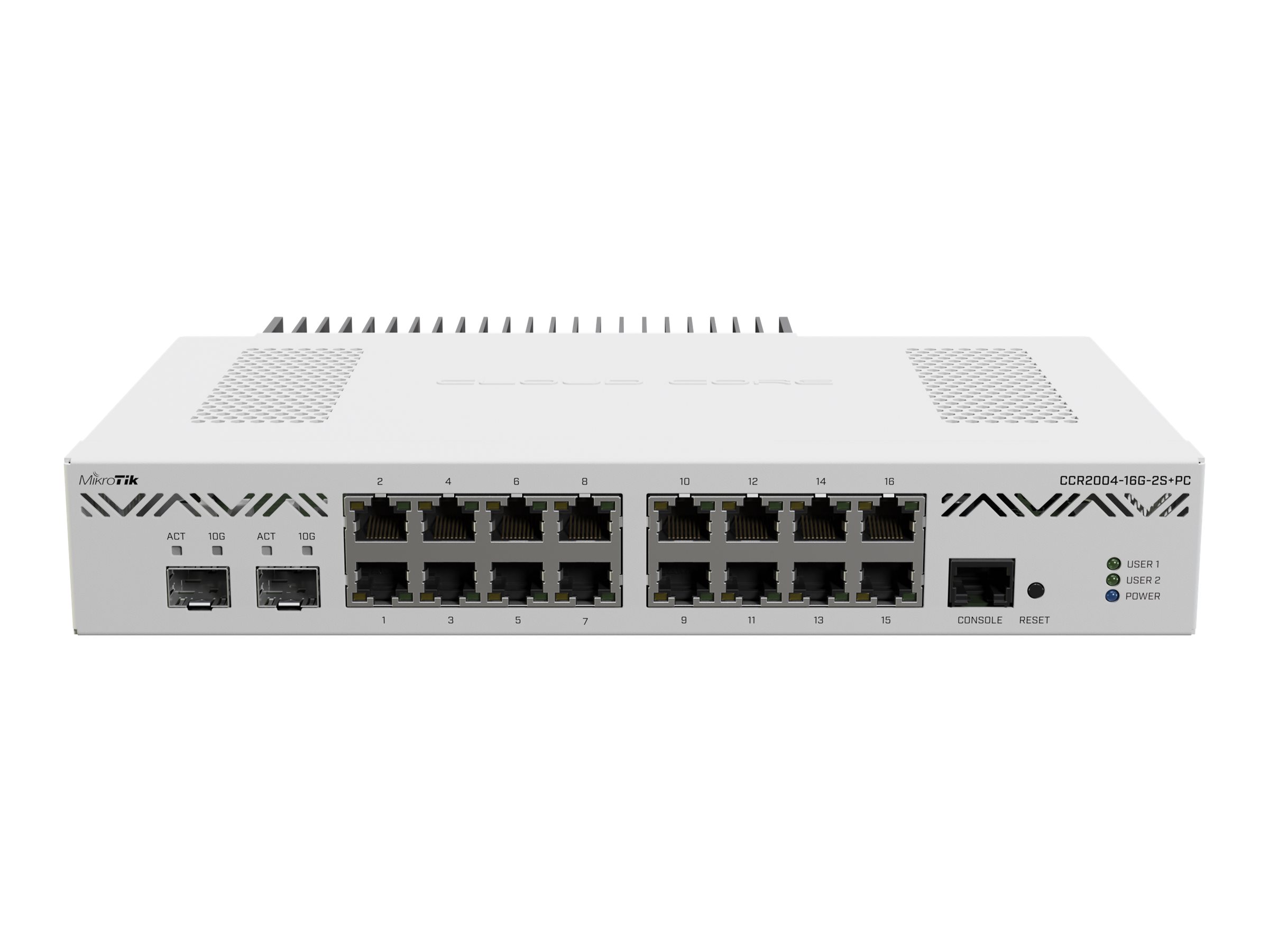MIKROTIK CCR2004-16G-2S+RM ruuter