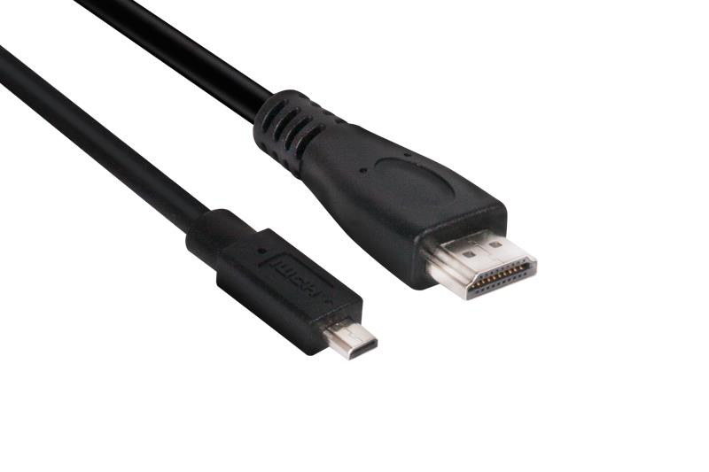 Micro HDMI HDMI kaabel 1m CAC-1351 Club3D