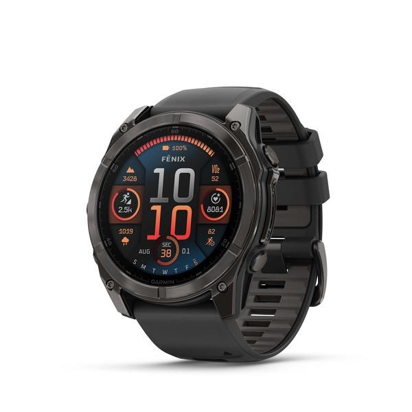 Nutikell Garmin Fenix 8 Sapphire must/hall