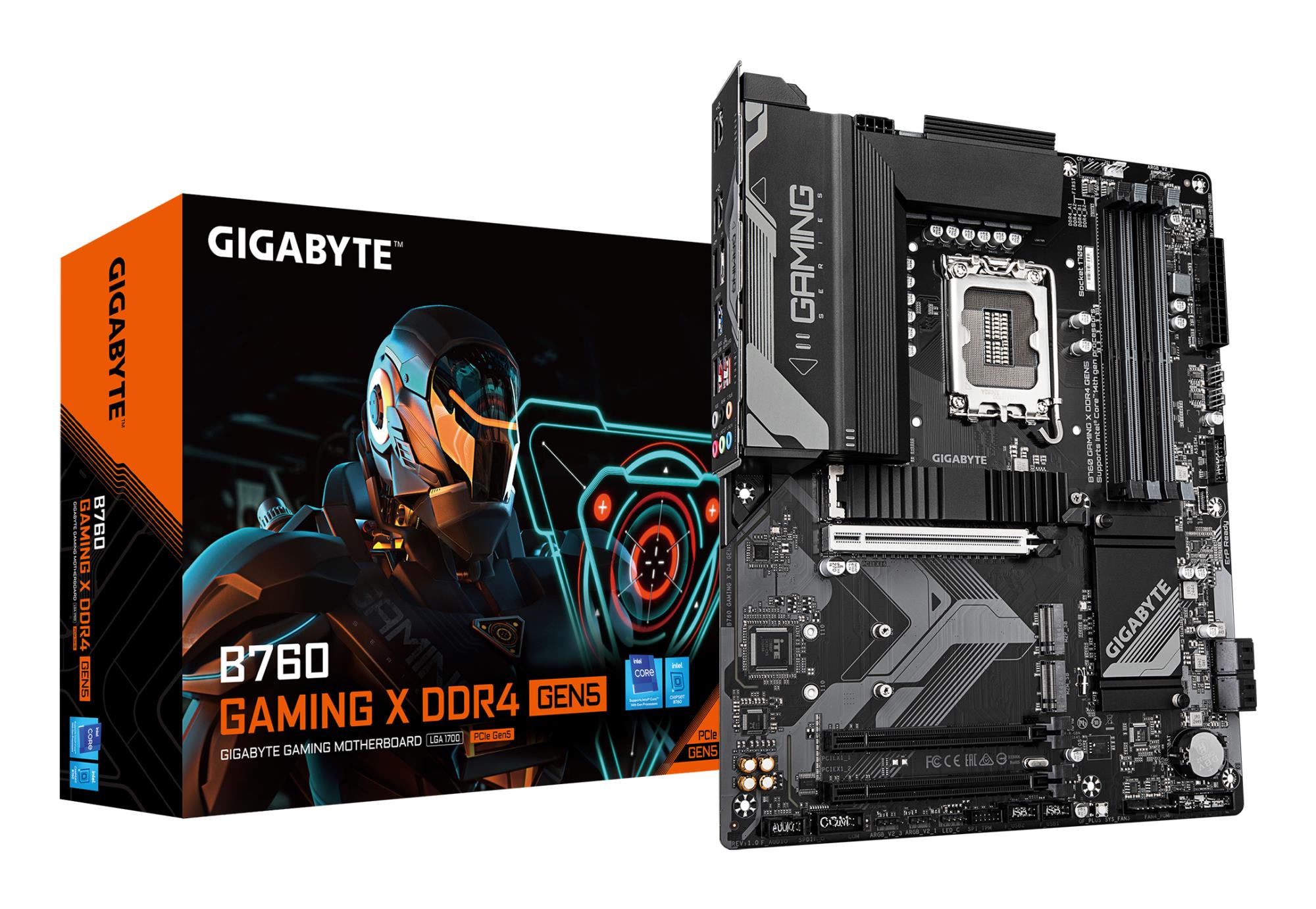 Emaplaat GIGABYTE Intel B760 LGA1700 ATX DDR4 4 pesa