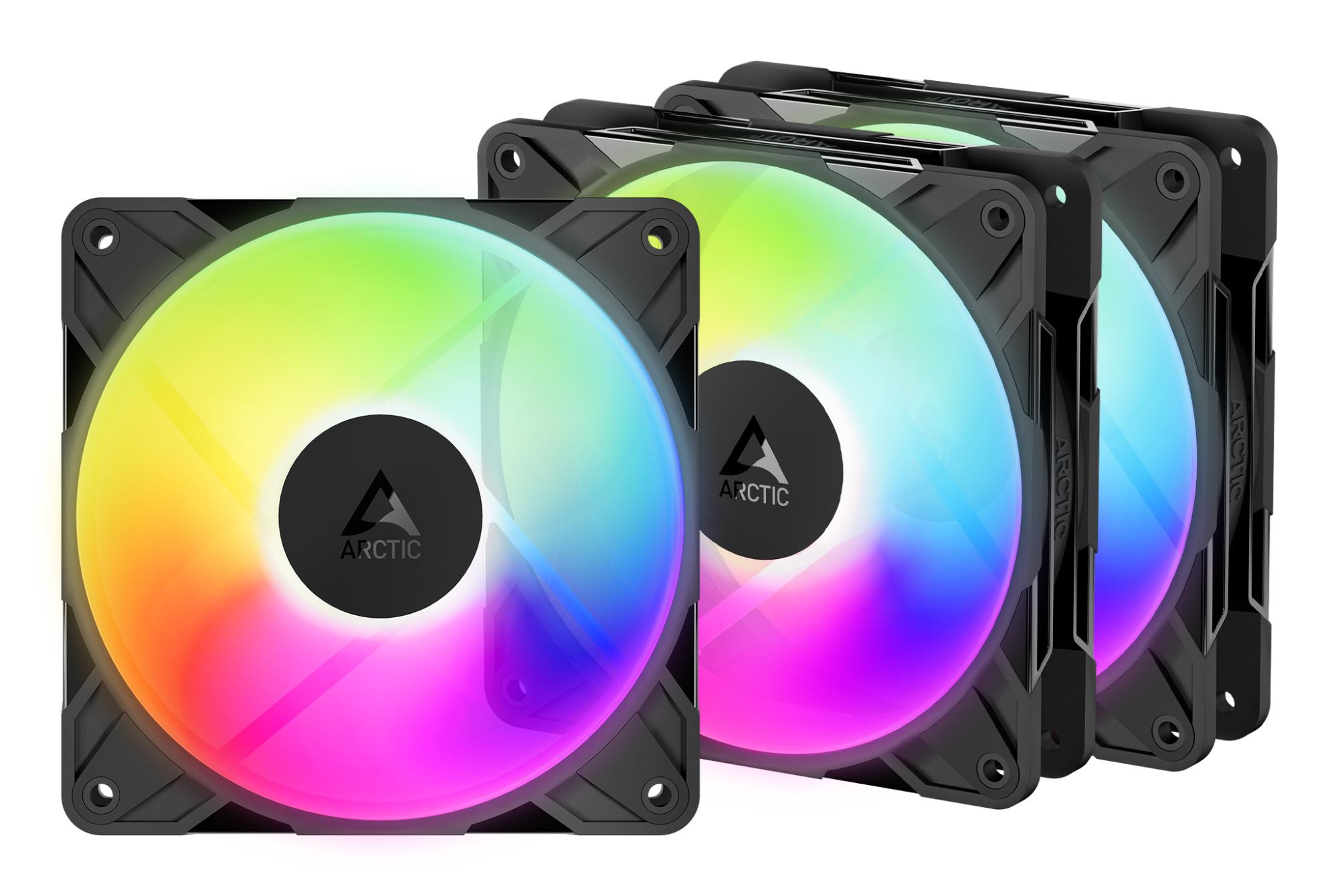 Arctic P12 Pro A-RGB 120mm ventilaator, 3 tk