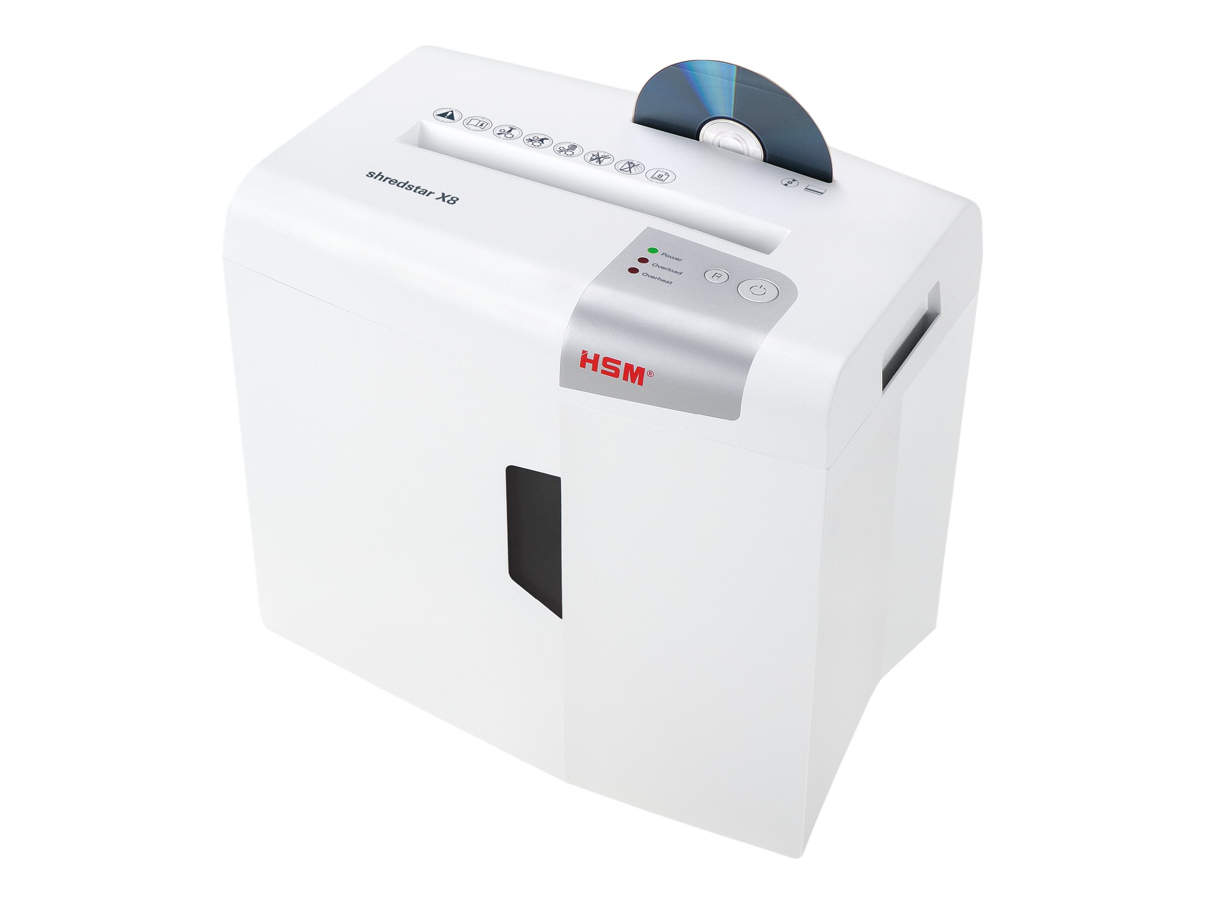 HSM 1044121 HSM Shredstar X8 - ristlõikega