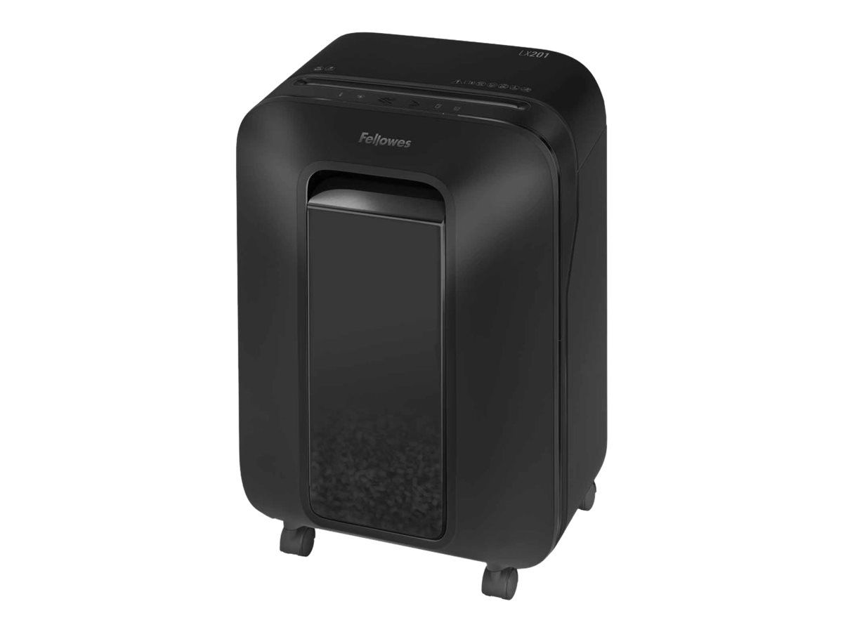 Fellowes Powershred LX201 dokumentide purustaja must