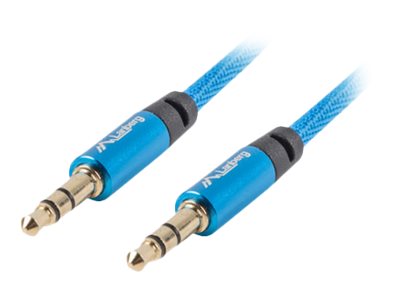 Lanberg Jack 3.5mm kaabel 3m sinine