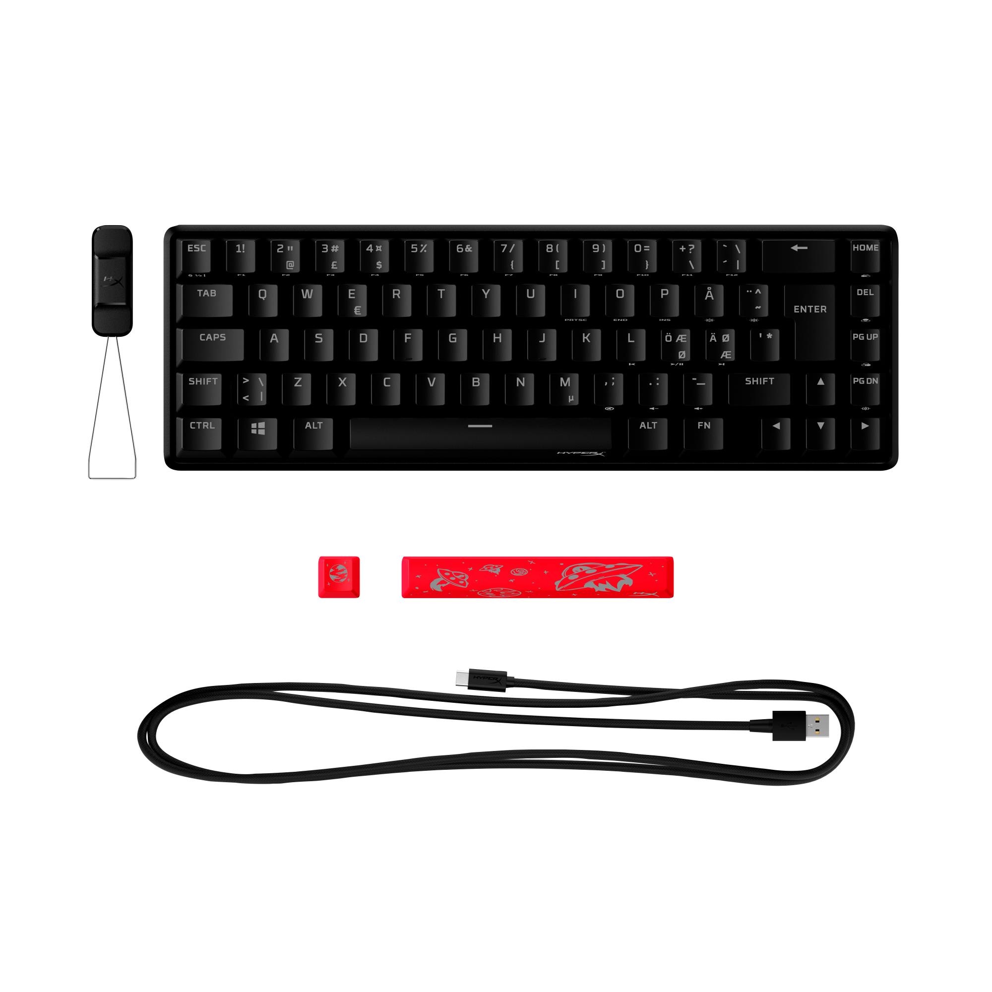 HyperX Alloy Origins 65 klaviatuur NOR