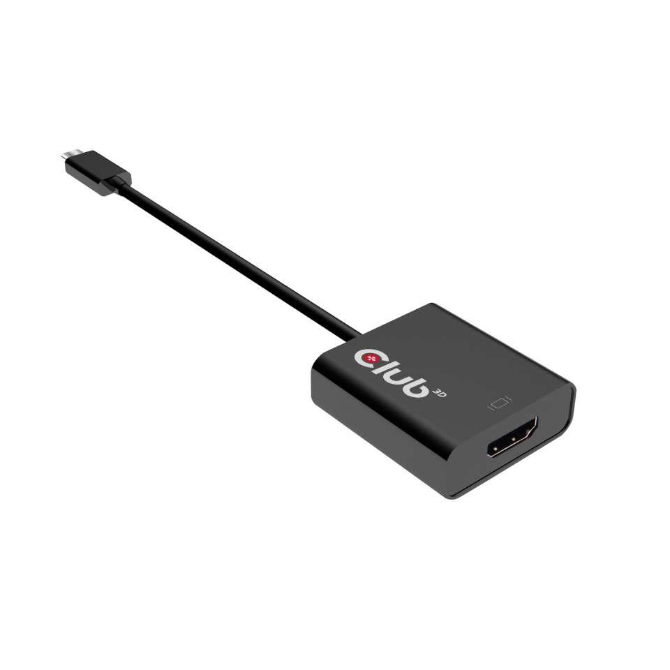 USB-C HDMI aktiivne adapter CAC-2504 Club3D