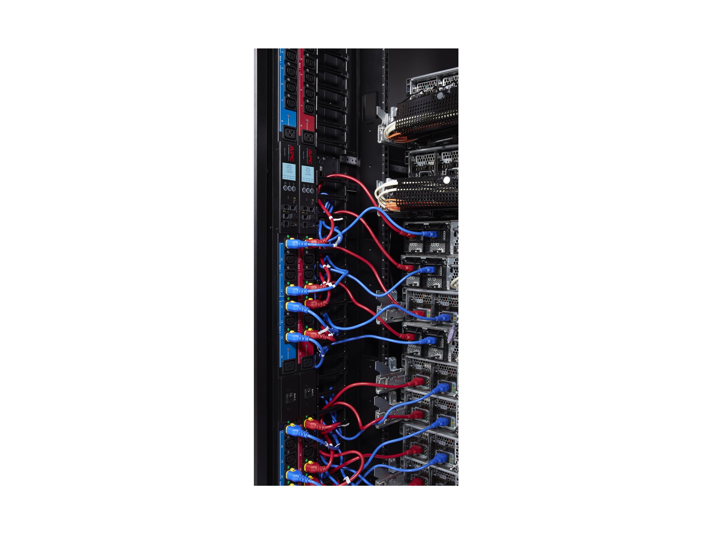 APC 6x toitekaabel C13/C14 1,8 m