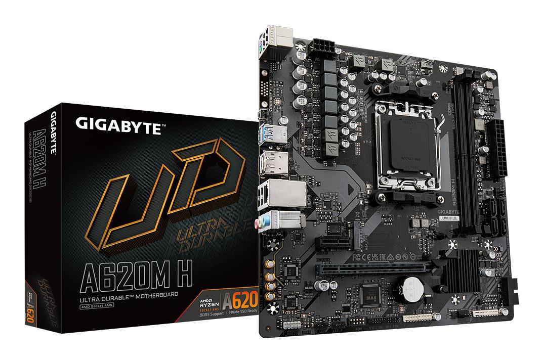 Emaplaat GIGABYTE AMD A620A SAM5 DDR5 Micro-ATX