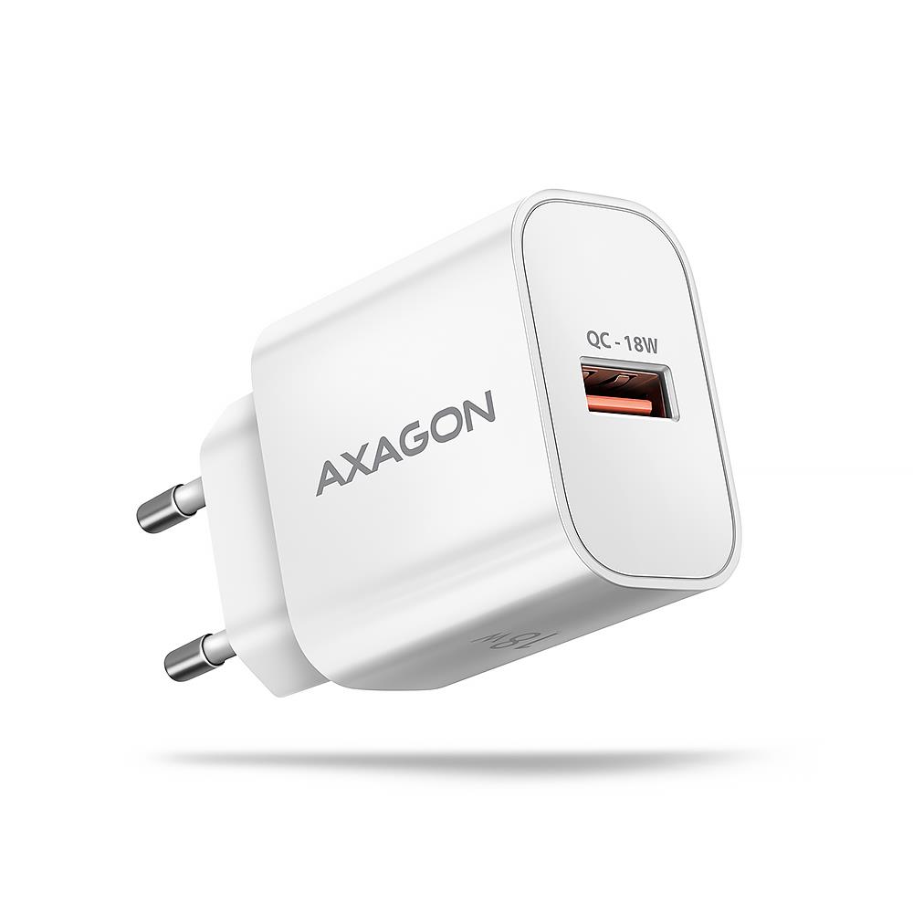Axagon seina USB laadija 18W 1 port valge ACU-QC18W