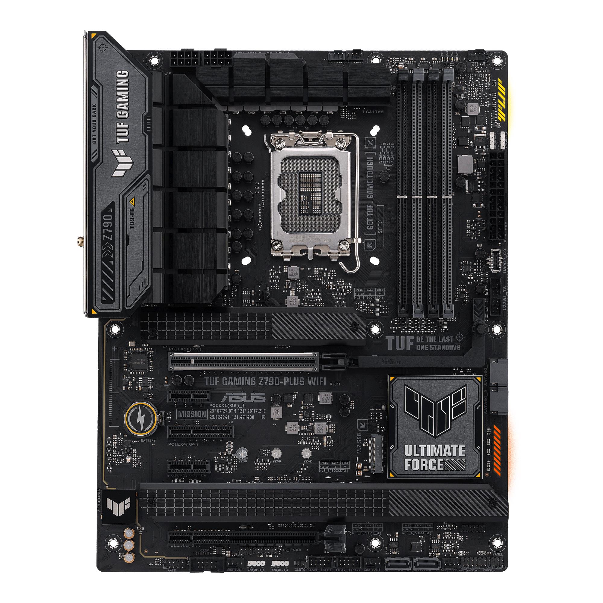 ASUS TUF Gaming Z790-Plus WiFi emaplaat Intel Z790 LGA1700 ATX DDR5