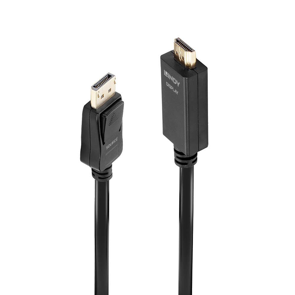 Lindy DisplayPort HDMI kaabel 2m