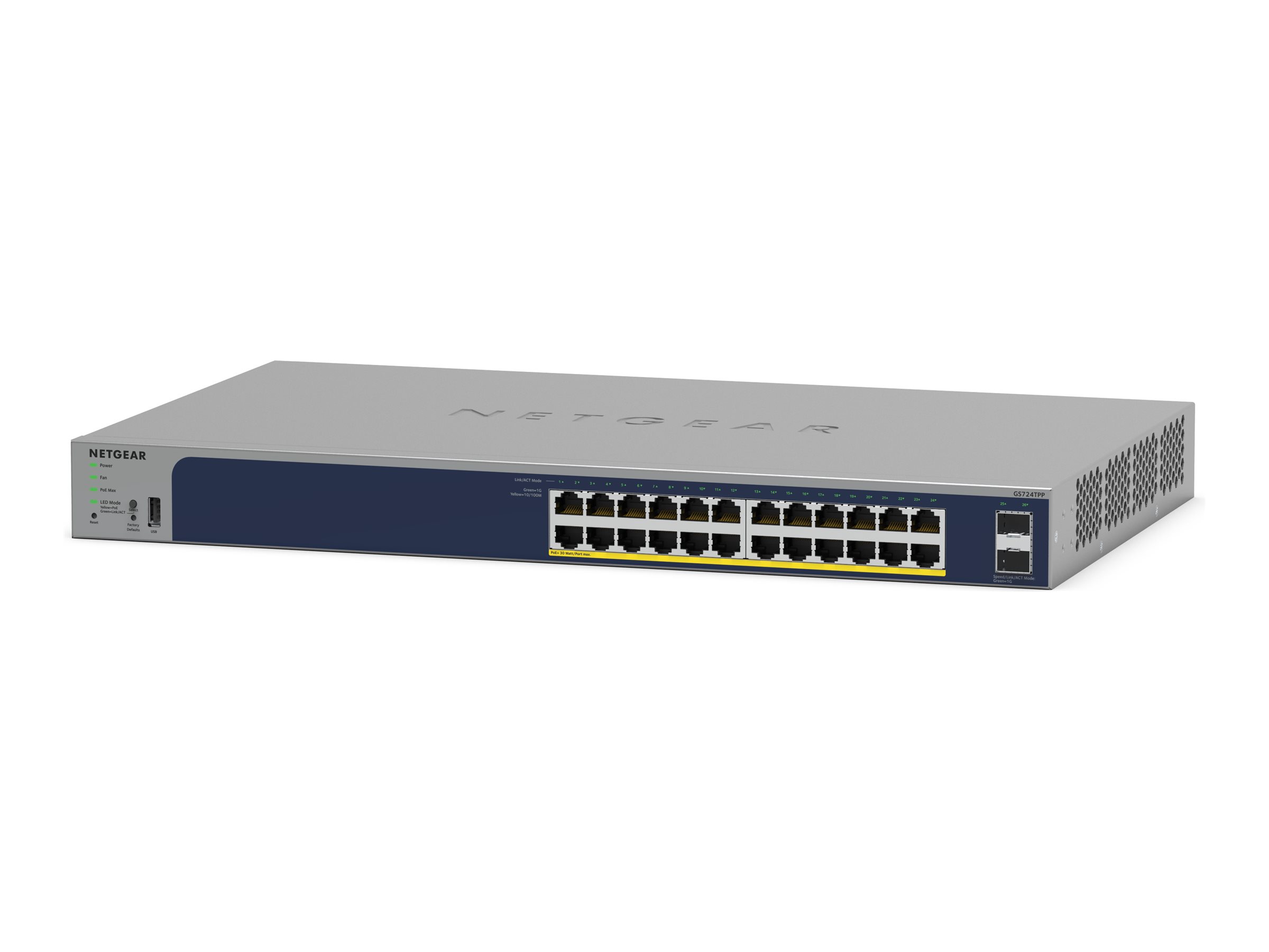 NETGEAR 28 pordine GE PoE+ nutikommutaator
